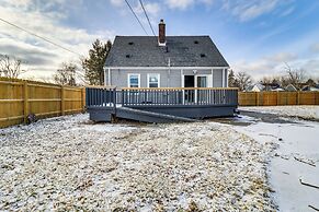 1 Mi to Rouge Park: Home w/ Fenced Yard & Deck