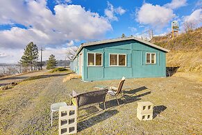 Walk to Marina: Harrison Cabin w/ Lake View!