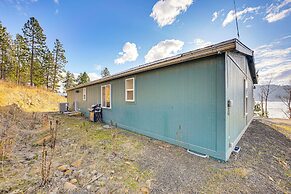 Walk to Marina: Harrison Cabin w/ Lake View!