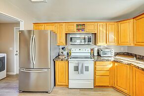 Walk to Marina: Harrison Cabin w/ Lake View!