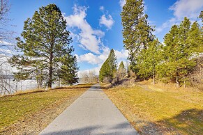 Walk to Marina: Harrison Cabin w/ Lake View!