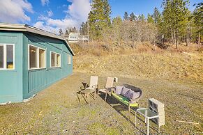 Walk to Marina: Harrison Cabin w/ Lake View!