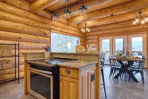 Luxury Cabin w Panoramic Views Firepit Game Room Pinnacle Chalet