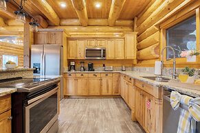 Luxury Cabin w Panoramic Views Firepit Game Room Pinnacle Chalet