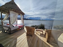 casitas del titicaca peru
