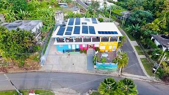 Solar Powered Near Ferry to Culebra