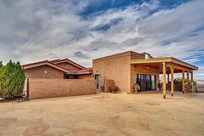 Views + Fire Pit: Hilltop Retreat in Rio Rico!