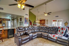 Views + Fire Pit: Hilltop Retreat in Rio Rico!