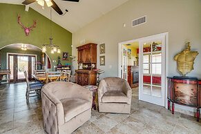 Views + Fire Pit: Hilltop Retreat in Rio Rico!