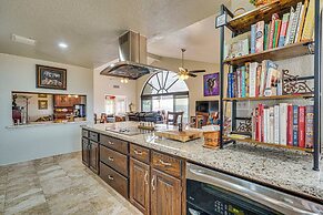 Views + Fire Pit: Hilltop Retreat in Rio Rico!