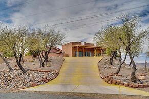 Views + Fire Pit: Hilltop Retreat in Rio Rico!