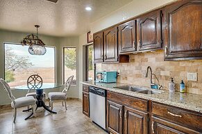 Views + Fire Pit: Hilltop Retreat in Rio Rico!