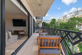 2 BR Apartment With Spacious Loft Close From Beach Zone