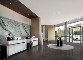 Mehood Lestie International Hotel Panyu Wanbo Yuangang Metro Station B