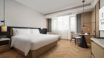 Mehood Lestie International Hotel Panyu Wanbo Yuangang Metro Station B