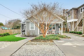 Walk to Beach: Cottage w/ Yard in Kure Beach!