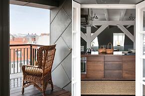 The Apartment Upstairs Canal Penthouse in Copenhagen