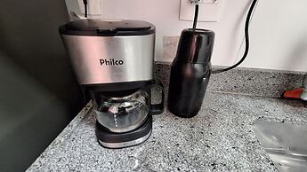 Apto moderno com miniquintal e piscina