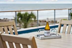 Oceanfront w Pool Panoramic Deck Views 5bdr Folly Ocean Breeze by Avan