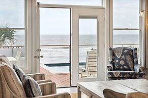 Oceanfront w Pool Panoramic Deck Views 5bdr Folly Ocean Breeze by Avan