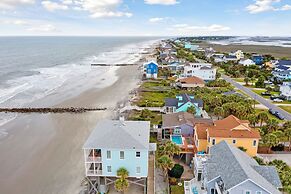Oceanfront w Pool Panoramic Deck Views 5bdr Folly Ocean Breeze by Avan