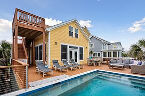 Oceanfront w Pool Panoramic Deck Views 5bdr Folly Ocean Breeze by Avan