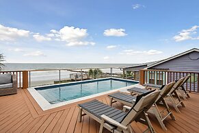 Oceanfront w Pool Panoramic Deck Views 5bdr Folly Ocean Breeze by Avan