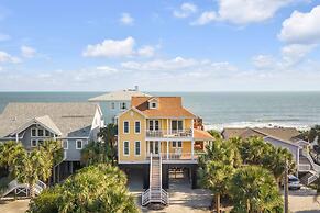 Oceanfront w Pool Panoramic Deck Views 5bdr Folly Ocean Breeze by Avan