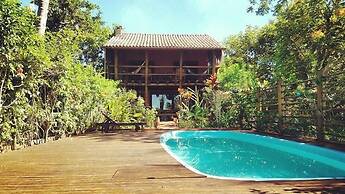 Casa de Temporada Felicidade, 38 Hóspedes, 2 Piscinas, 9 Suítes e 2 Ch