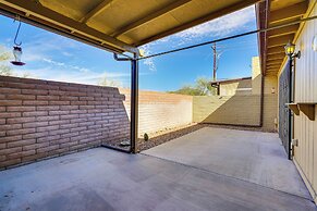 4 Mi to Downtown Tucson: Peaceful Townhome!