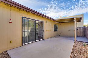 4 Mi to Downtown Tucson: Peaceful Townhome!