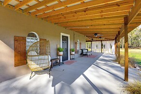 Private Patio w/ View: Peaceful Trenton Home
