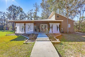 Private Patio w/ View: Peaceful Trenton Home