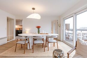 Penthouse on the Dike Bathed in Sunlight