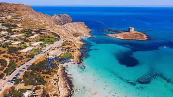 Hotel on the promenade of Stintino