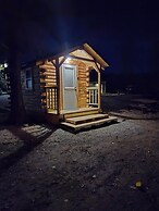 #4 - Amish Log Camping Cabin Walk To The Water Cabin
