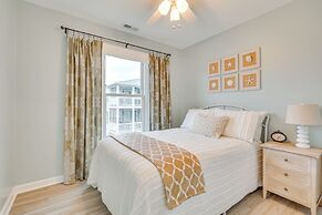 Walk to Shore: Multi-deck Townhome in Kure Beach!