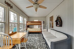 Deck & Lake Gaston Access: Dog-friendly Getaway