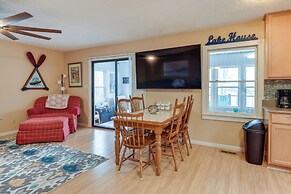 Deck & Lake Gaston Access: Dog-friendly Getaway