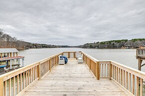 Deck & Lake Gaston Access: Dog-friendly Getaway