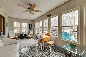 Deck & Lake Gaston Access: Dog-friendly Getaway