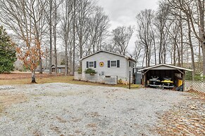 Deck & Lake Gaston Access: Dog-friendly Getaway
