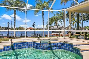 Luxe Waterfront Hideaway w Pool & Pirate Ship Dock