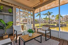 Luxe Waterfront Hideaway w Pool & Pirate Ship Dock