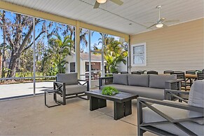 Luxe Waterfront Hideaway w Pool & Pirate Ship Dock