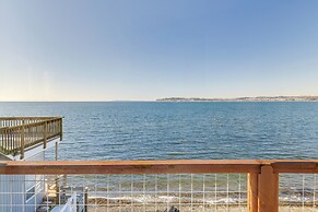 Ocean Views & Beach Access at Cottage on Birch Bay