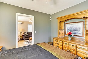 Peaceful Ranch Getaway w/ Deck in Red Bluff!