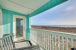 Balcony w/ Ocean Views: Carolina Beach Condo!