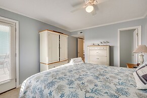 Balcony w/ Ocean Views: Carolina Beach Condo!