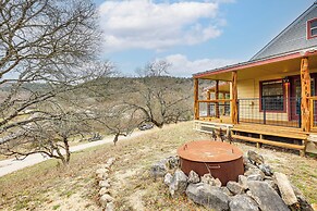 Fire Pit, Views: Peaceful Texas Hill Country Cabin